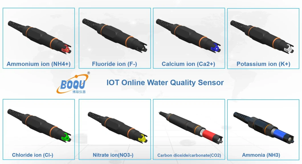 Boqu Industry Gas Sensor Carbon Dioxide CO2 Sensor 0~1000ppm High Sensitivity CO2 Transmitter