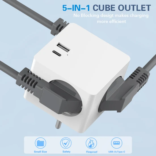 USB-адаптер Leishen Sp-170A EU-Stecker 20 Вт Pd Typ C Smart Power Cube